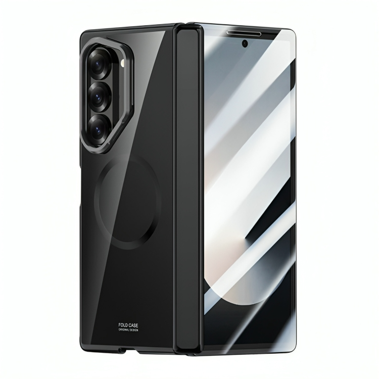 Electroplated Transparent Case with Lens Holder