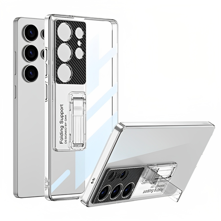 Electroplated Bracket Clear Case