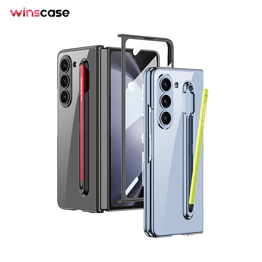 Samsung Series | Galaxy Z Fold5 Clear Electroplated S-Pen™ Case
