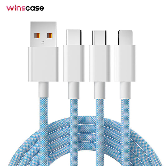 Charging Cable | Universal 3 in 1 Multiple USB Cable Fast Charging Cord