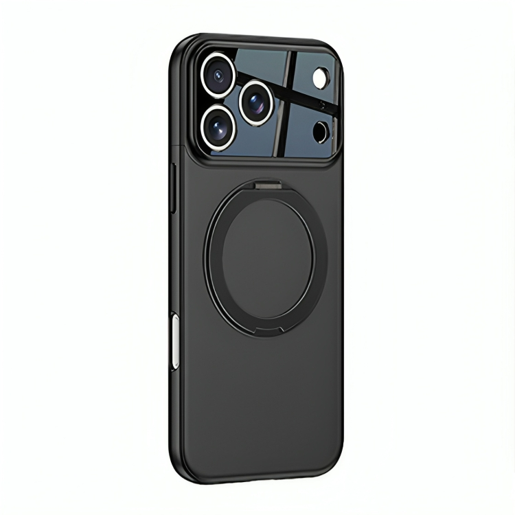 Creative Stitching Frosted Kickstand Case with MagSafe