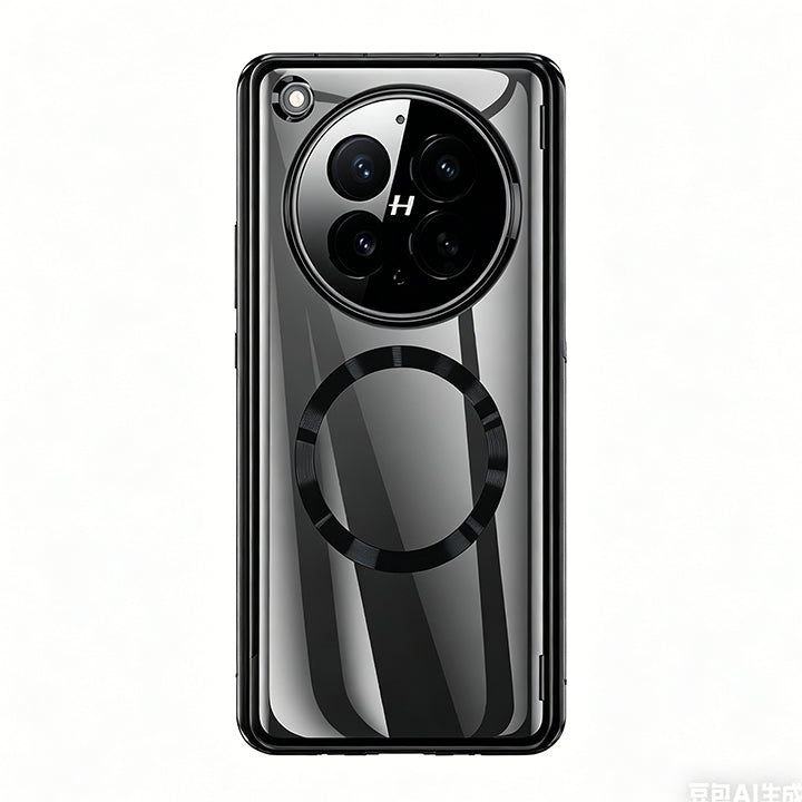 Transparent Electroplated Case with Kickstand