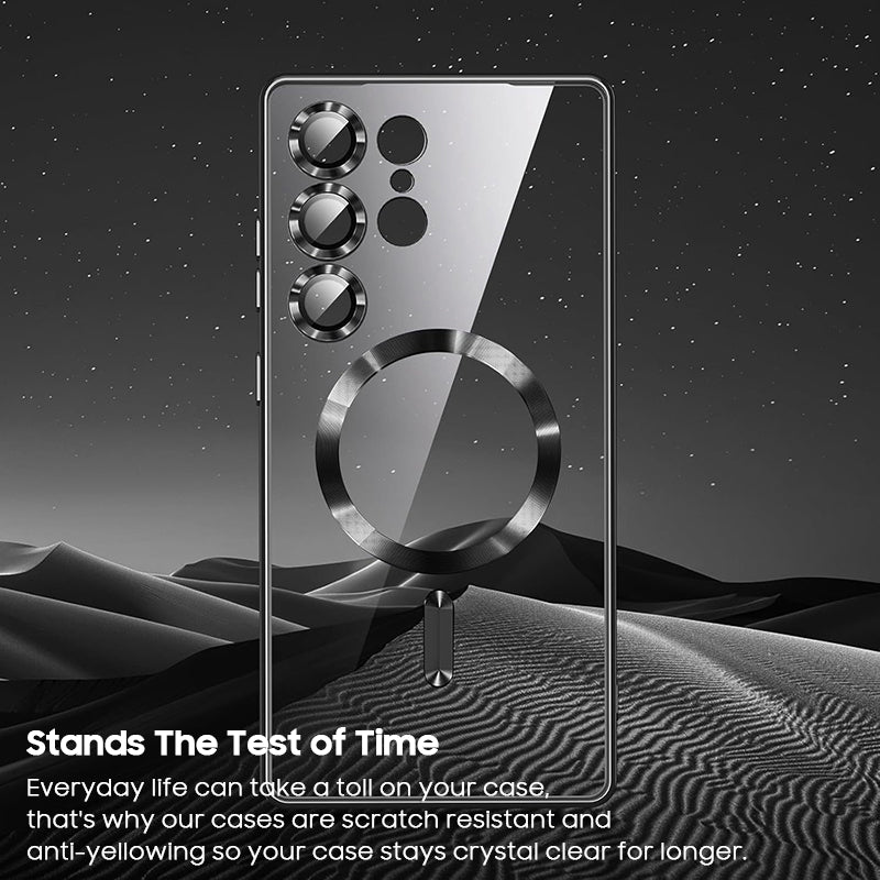 Transparent Electroplated Case with MagSafe