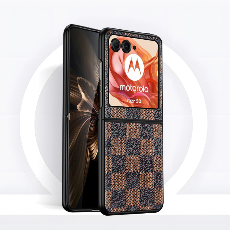 Luxury Electroplated Leather Case