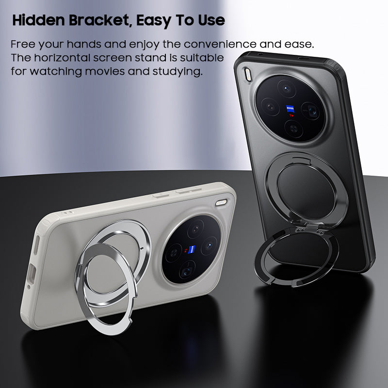 Translucent Frosted Swivel Stand Case with MagSafe