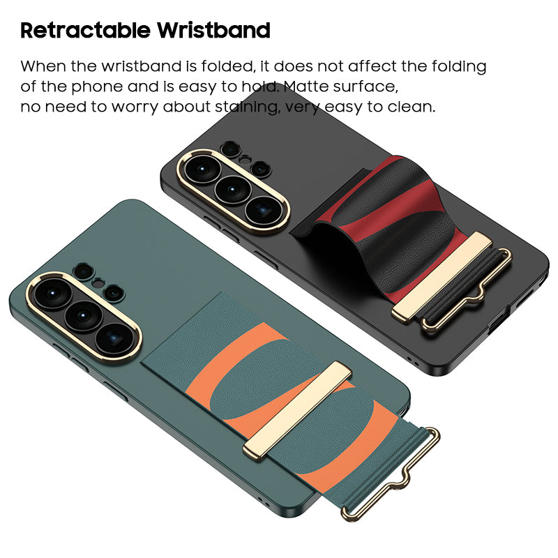 Alphabet Wristband Frosted Protective Case