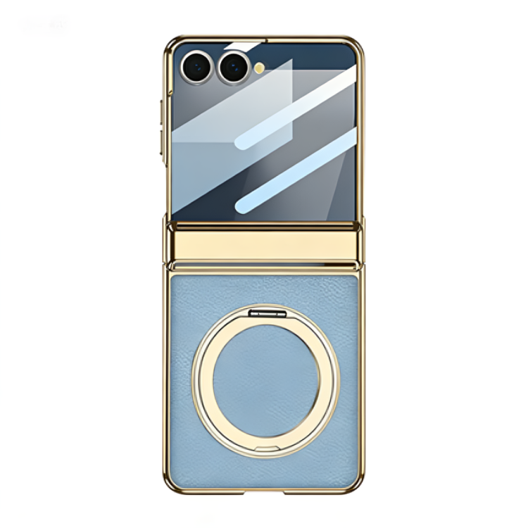 Electroplated Leather Case with MagSafe