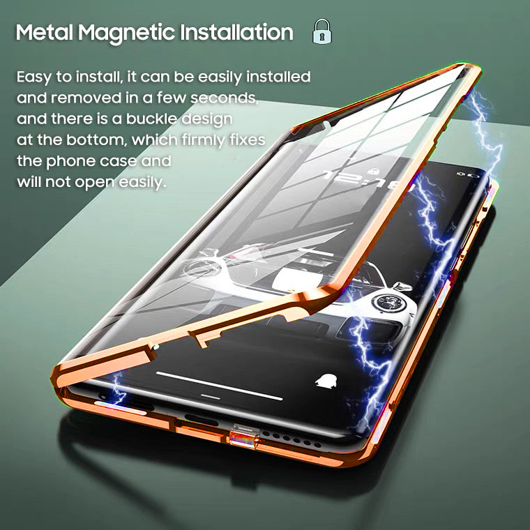 Leather Reversible Magnetic Mount Case