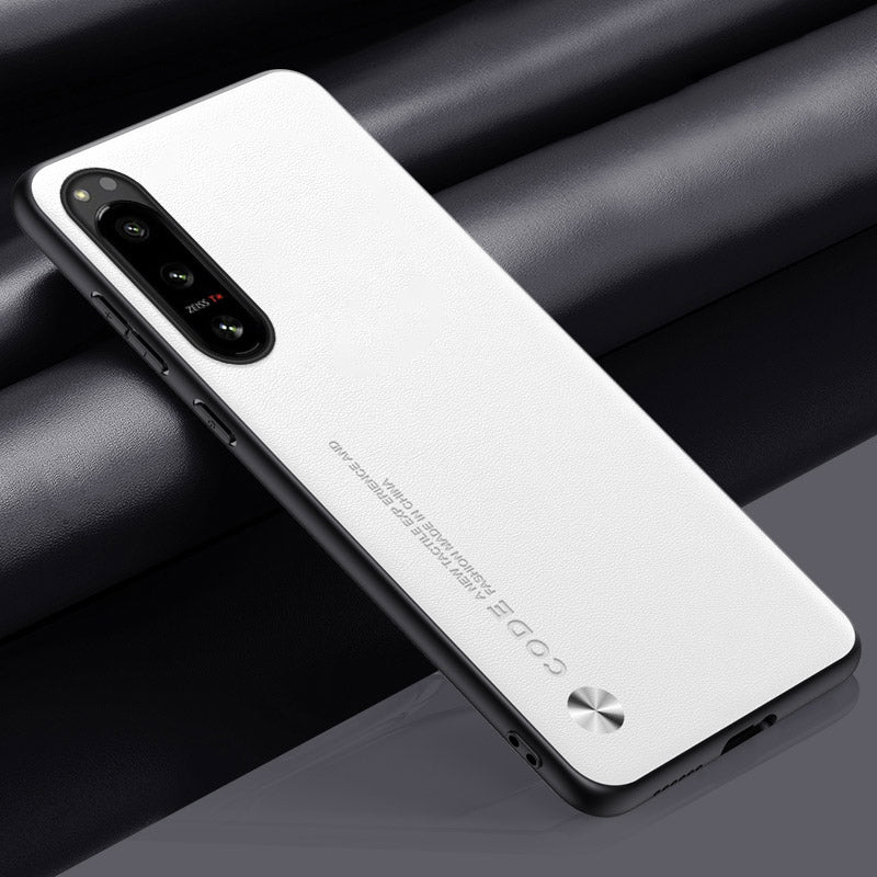 Sony-Serie | Ultradünne magnetische Handyhülle aus Metall und Glas