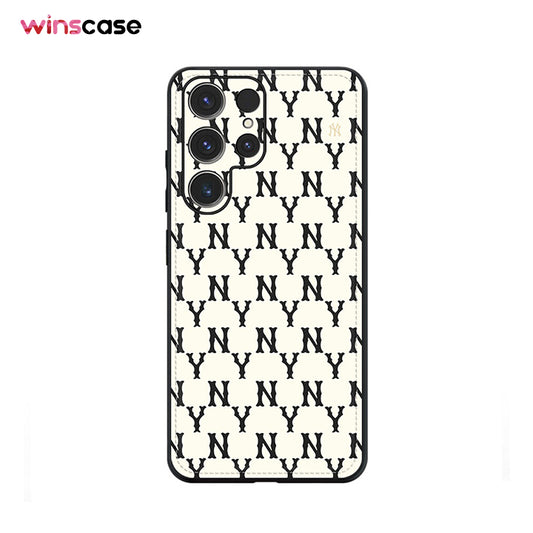 Samsung Series | Fashion Brand Design Leather Printed Phone Case[Free lanyard]