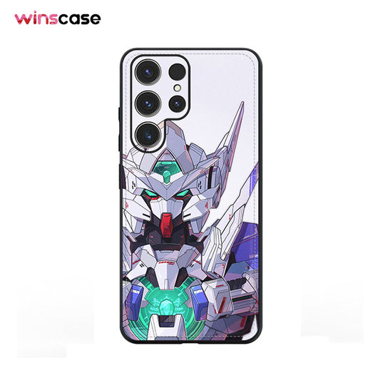 Samsung Series | Mobile Suit Leather Printed Phone Case