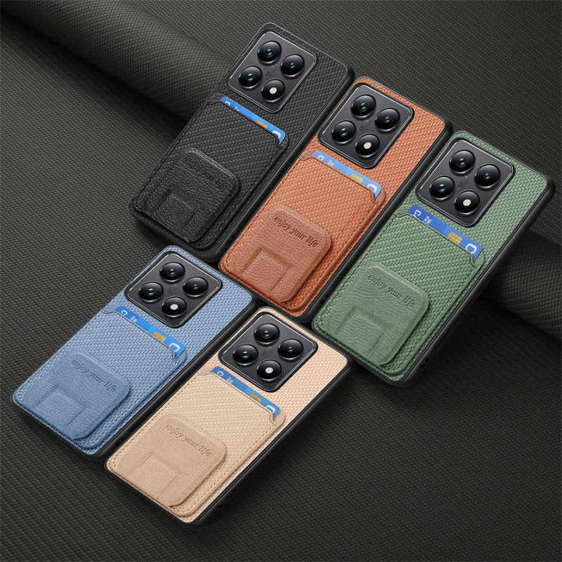Carbon Fiber Card Holder Case with MagSafe