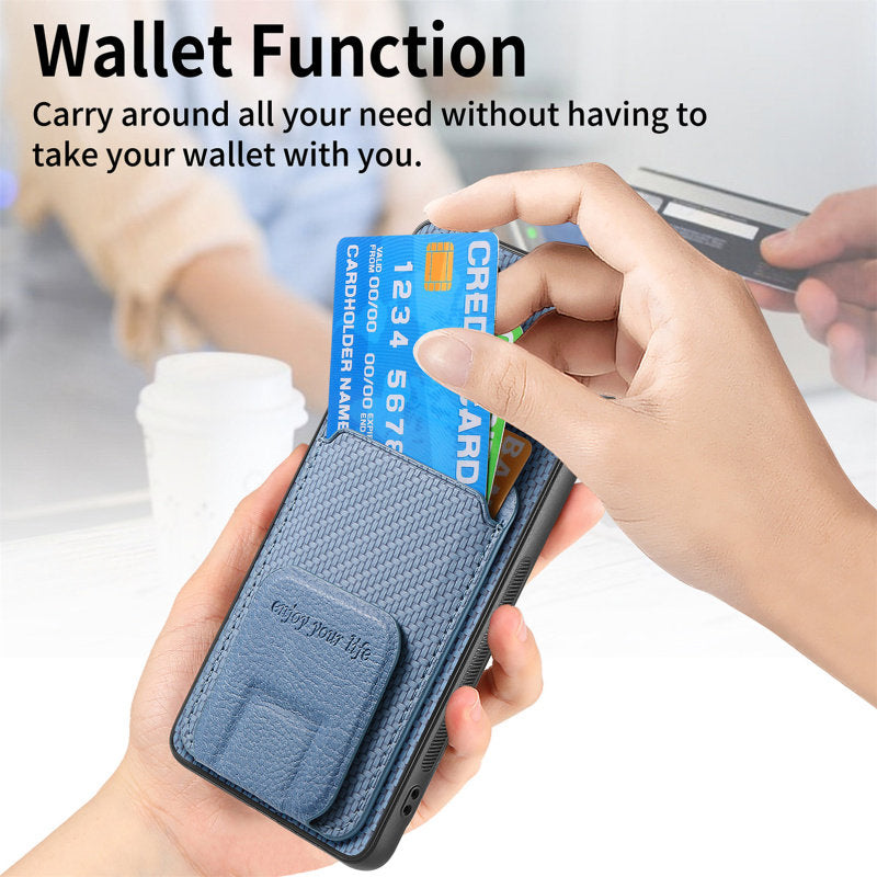 Carbon Fiber Card Holder Case with MagSafe