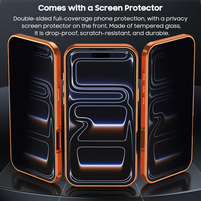 Double-Sided Protective Titanium Case with MagSafe