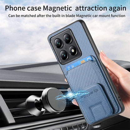 Carbon Fiber Card Holder Case with MagSafe