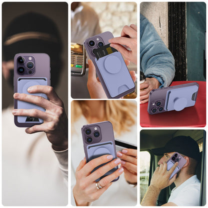 Airbag Grip Card Slot Magnetic Wallet