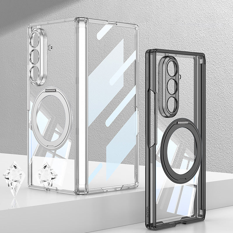 360° Rotating Kickstand Clear Case with MagSafe