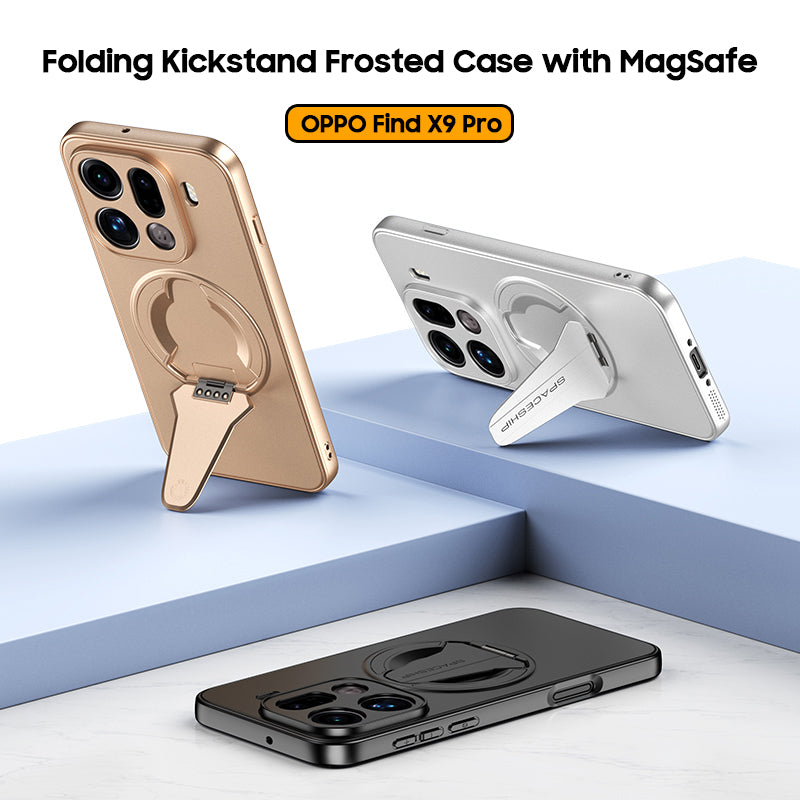 Folding Kickstand Frosted Case with MagSafe