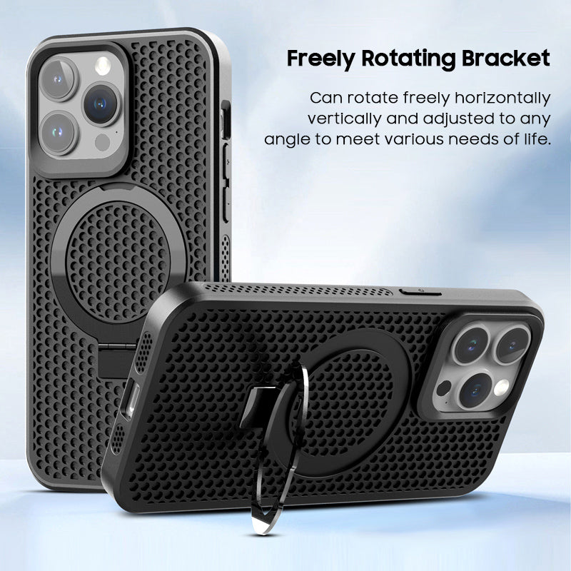 Honeycomb Heat Dissipation Breathable Case with MagSafe