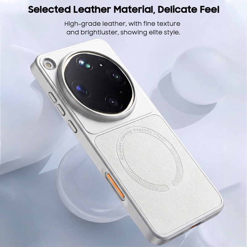 Luxury Leather Case with MagSafe