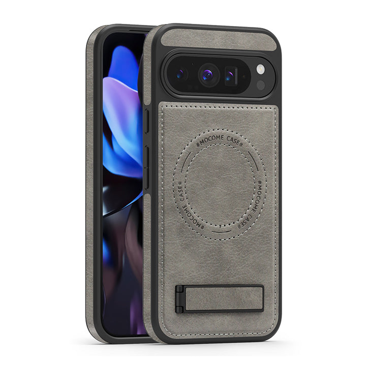 Folding Stand Leather Case with MagSafe