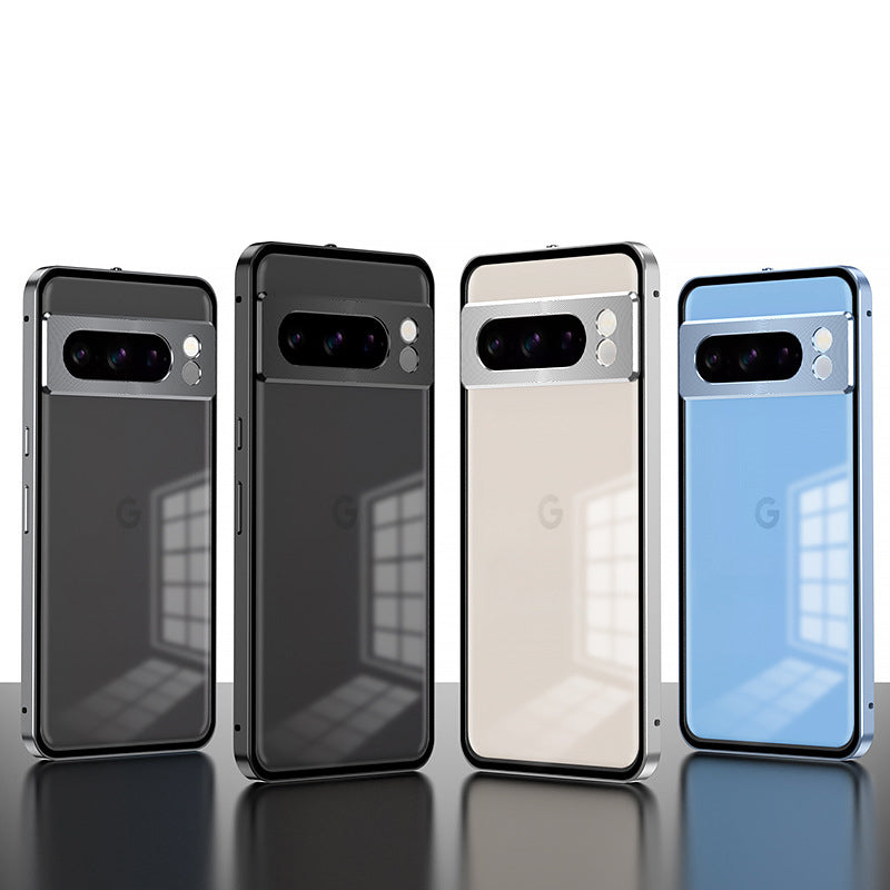 Single-Sided Buckle Metal Frame Case