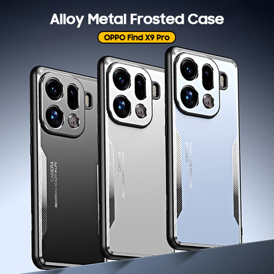 Alloy Metal Frosted Case