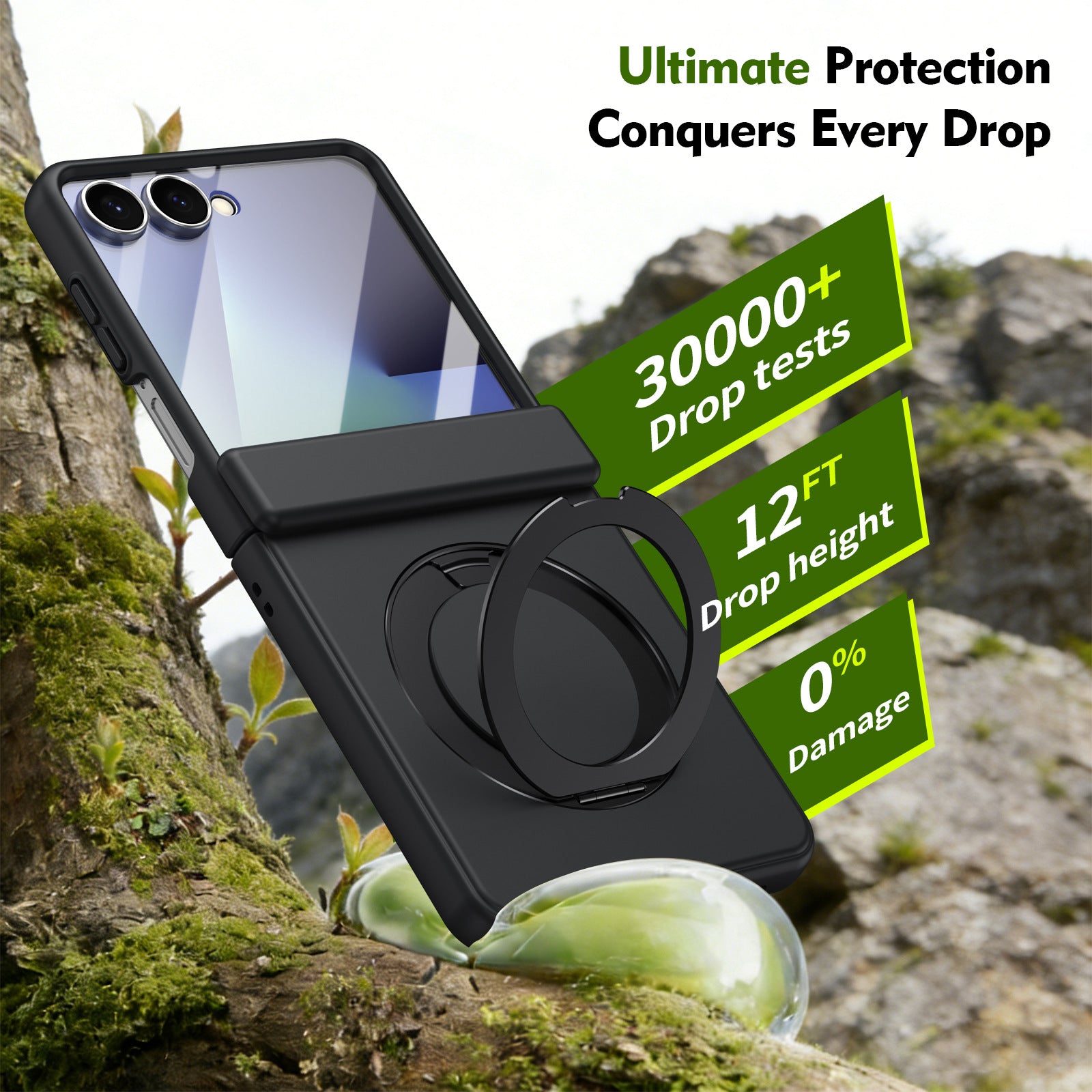 Rotating Kickstand Frosted Case with MagSafe