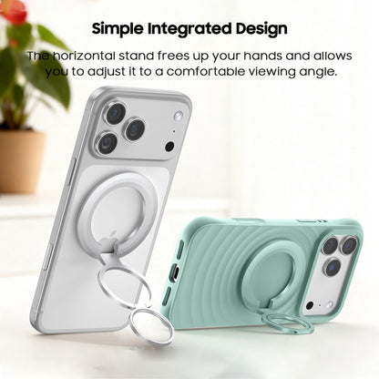 Double-Ring Folding Magnetic Phone Holder