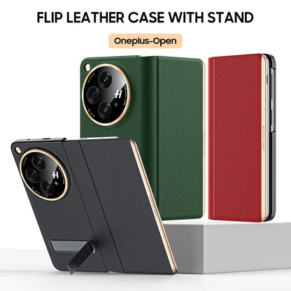 Flip Leather Case with Kickstand
