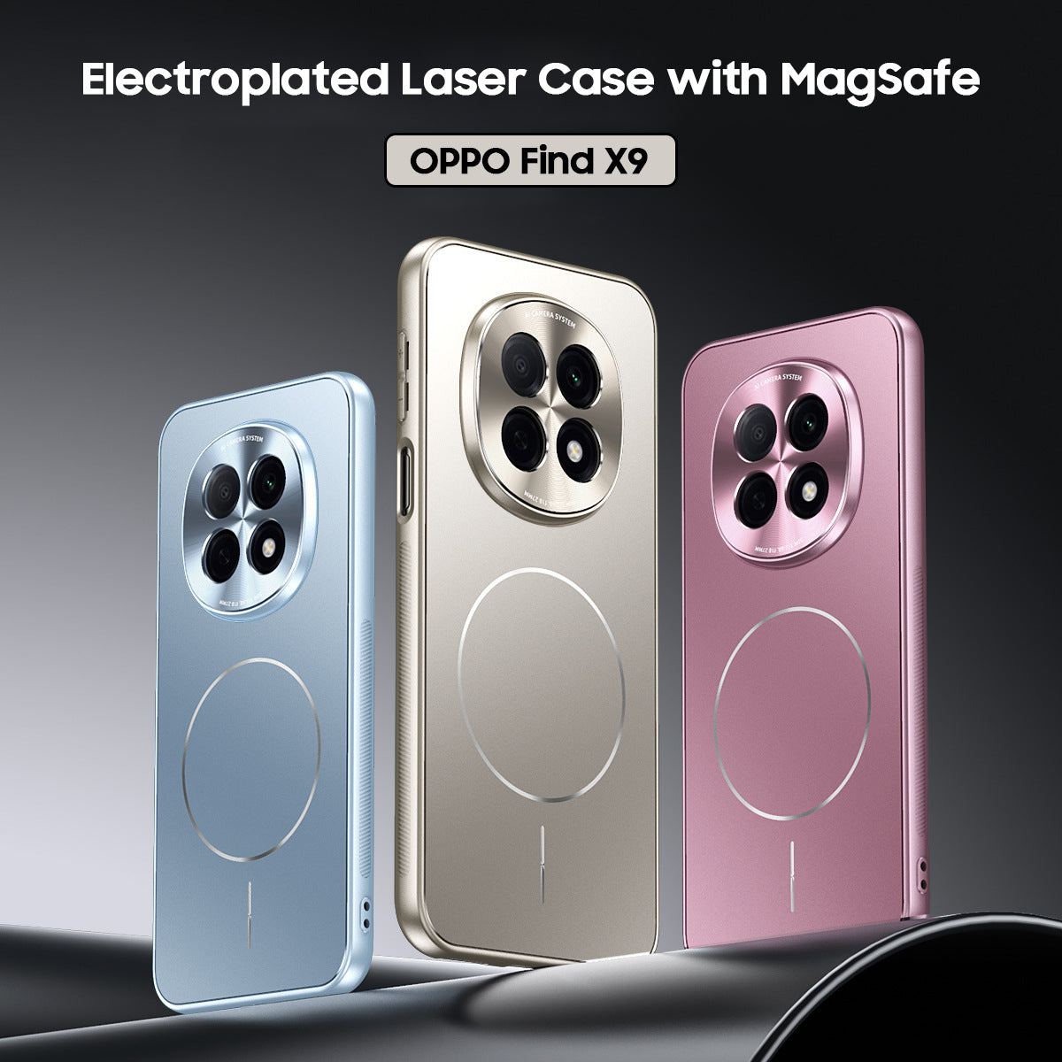 Electroplated Laser Case with MagSafe