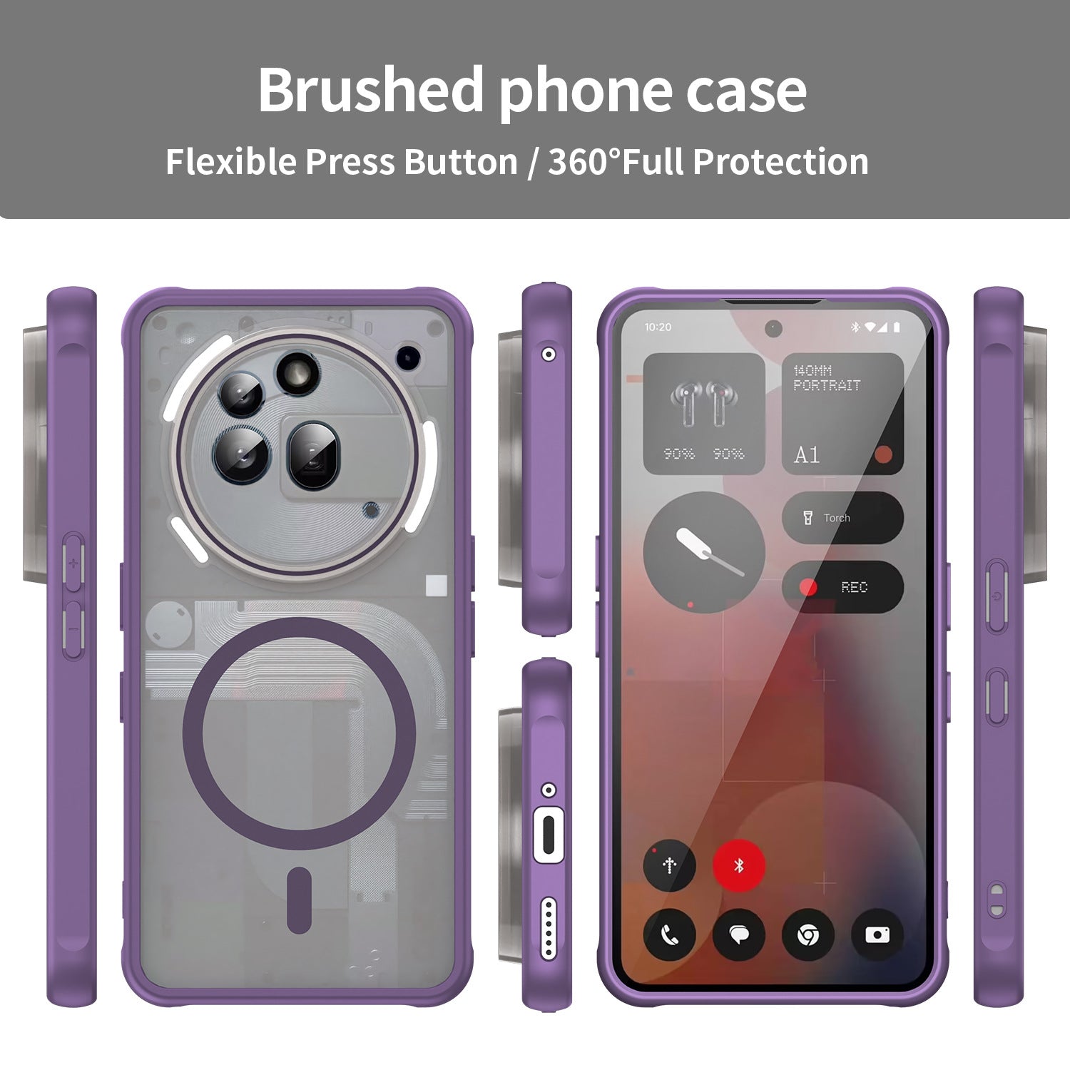 Frosted Translucent Case with MagSafe