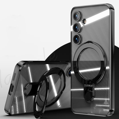 Electroplated Ring Clear Case with MagSafe