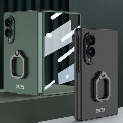 Slim Matte Case With Rotatable Ring
