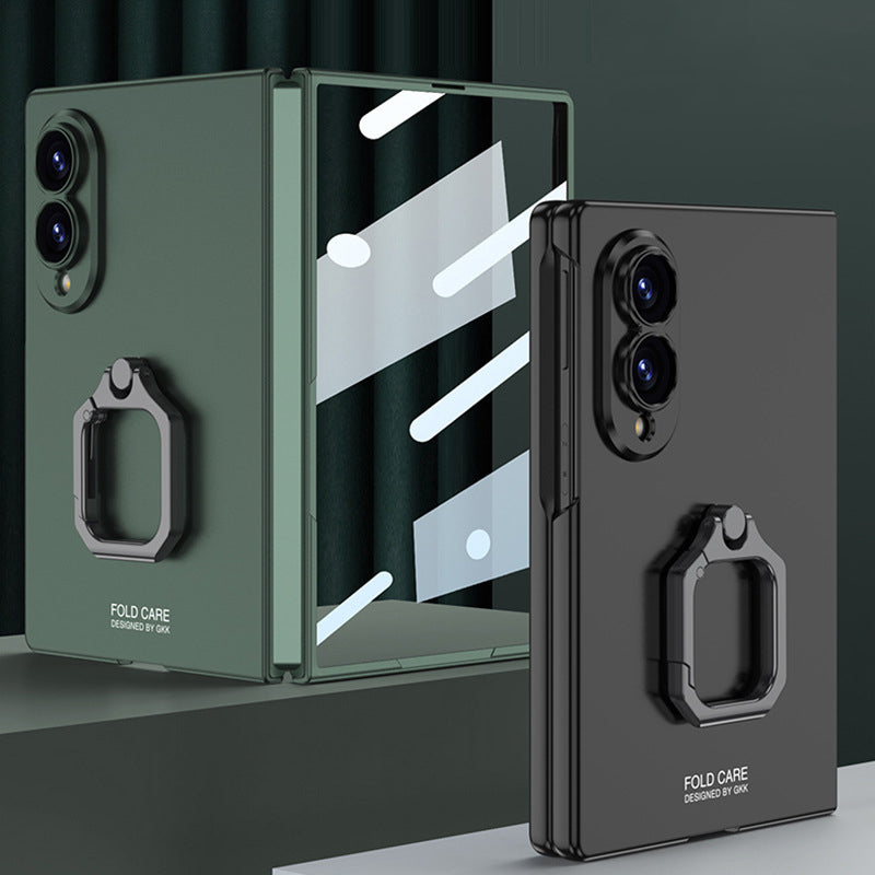 Slim Matte Case With Rotatable Ring