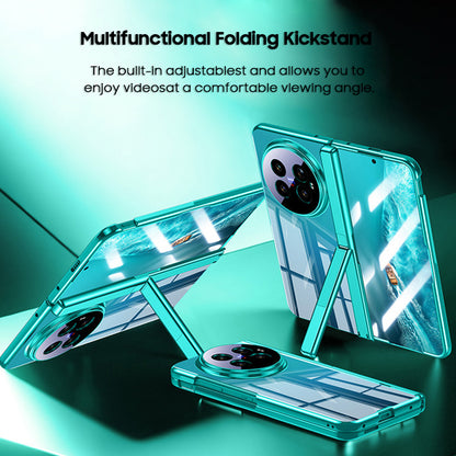 Transparent Electroplated Case with Kickstand
