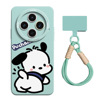 Pochacco Liquid Silicone Lanyard Case
