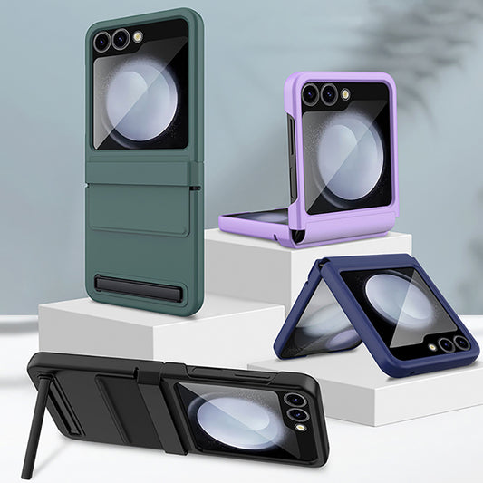 Samsung Series | Galaxy Z Flip5 Telescopic Hinge Skin-Feeling Phone Case
