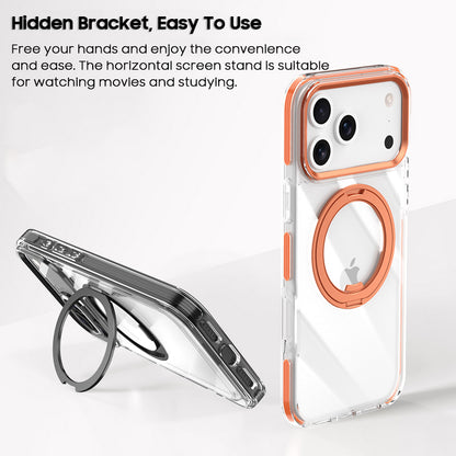 360° Rotating Kickstand Clear Case with MagSafe