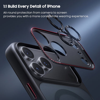 Translucent Skin-Feel Frosted Case with MagSafe