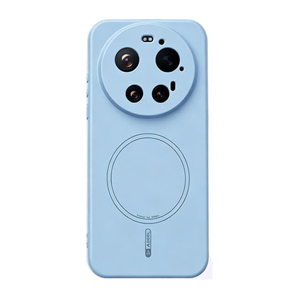 Solid Color Liquid Silicone Case with MagSafe