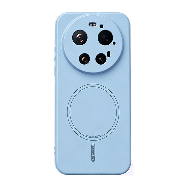 Solid Color Liquid Silicone Case with MagSafe