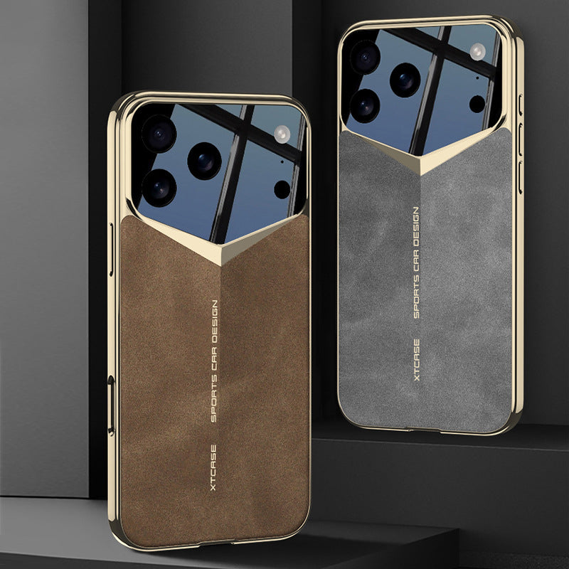 Skin Feel Leather Case with MagSafe