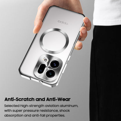 Single-Sided Buckle Metal Frame Case with MagSafe