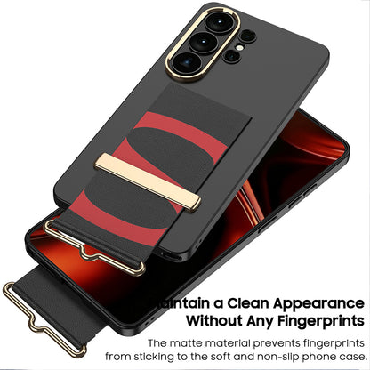 Alphabet Wristband Frosted Protective Case