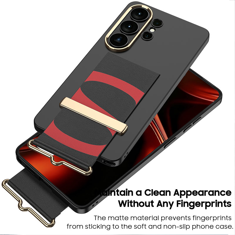 Alphabet Wristband Frosted Protective Case