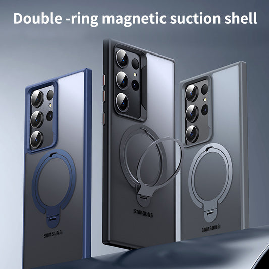 Samsung Magsafe Series | Rotating Metal Ring Mobile Phone Case