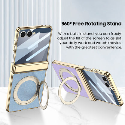 Electroplated Leather Case with MagSafe