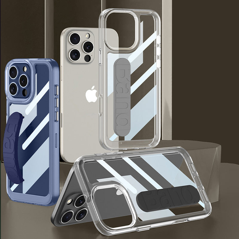 iPhone Series | Transparent Silicone Wristband Phone Case