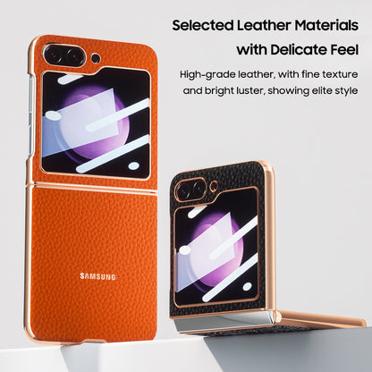 Luxury Electroplated Leather Case